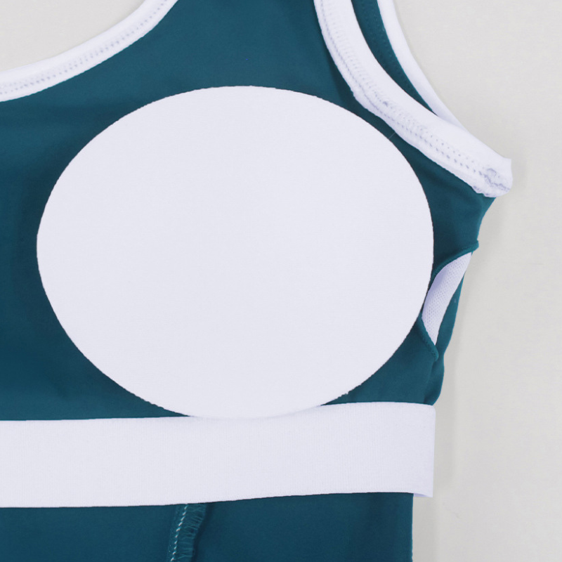 Women's Contrast Color Shaping Yoga Jumpsuit