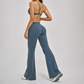 Naked and beautiful back bra+high waisted Legging 2-piece set