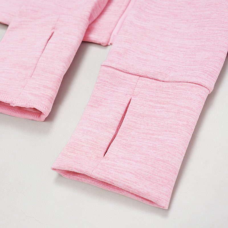 Zippered tight quick-drying sports jacket