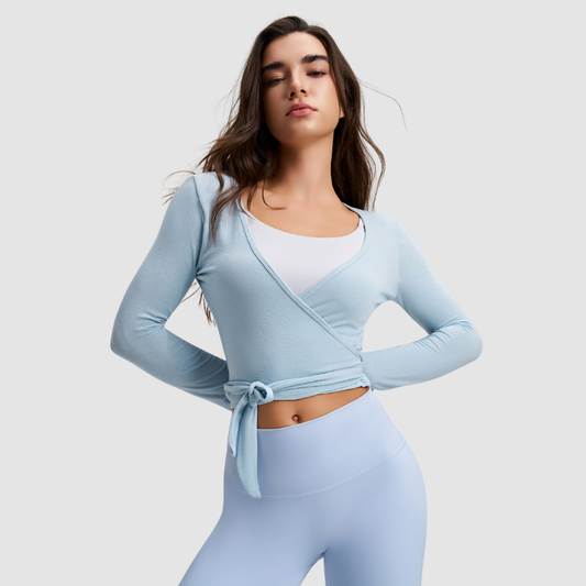 Wholesale Long Sleeve Yoga Top | Wonderxfans bulk activewear