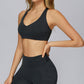 Racer-back casual sports bra