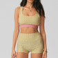 Wholesale Women's Polka Dot Pilates Set – Sports Top & Shorts