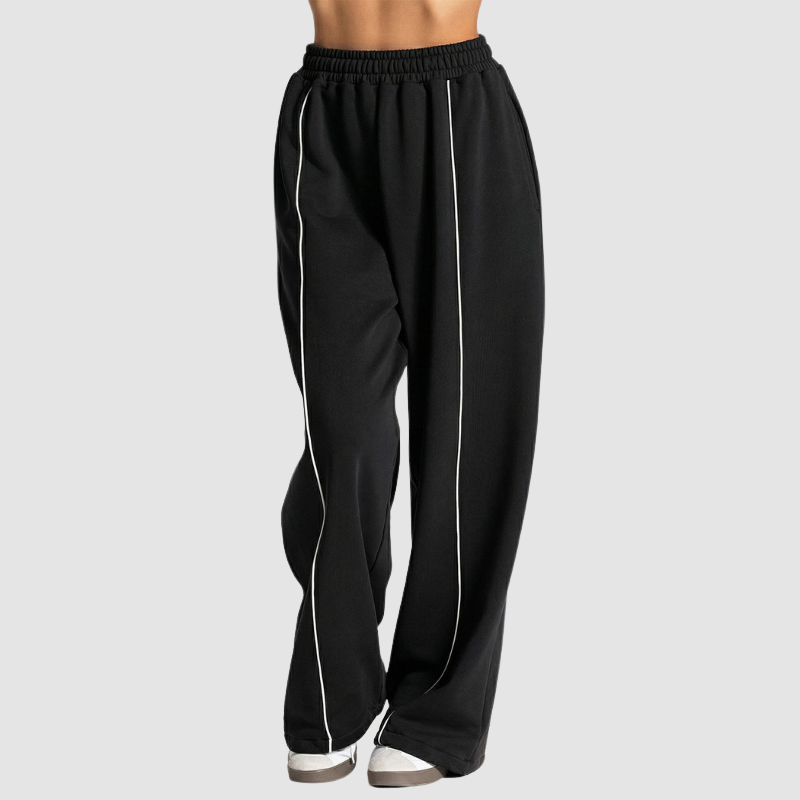 Wholesale Loose Straight-Leg Athletic Pants