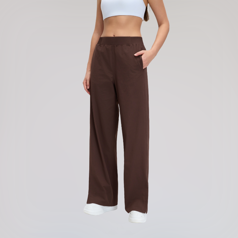 Wholesale high-waisted loose casual pants
