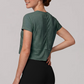 Wholesale Women's Loose Round Neck Short Sleeve Tank top