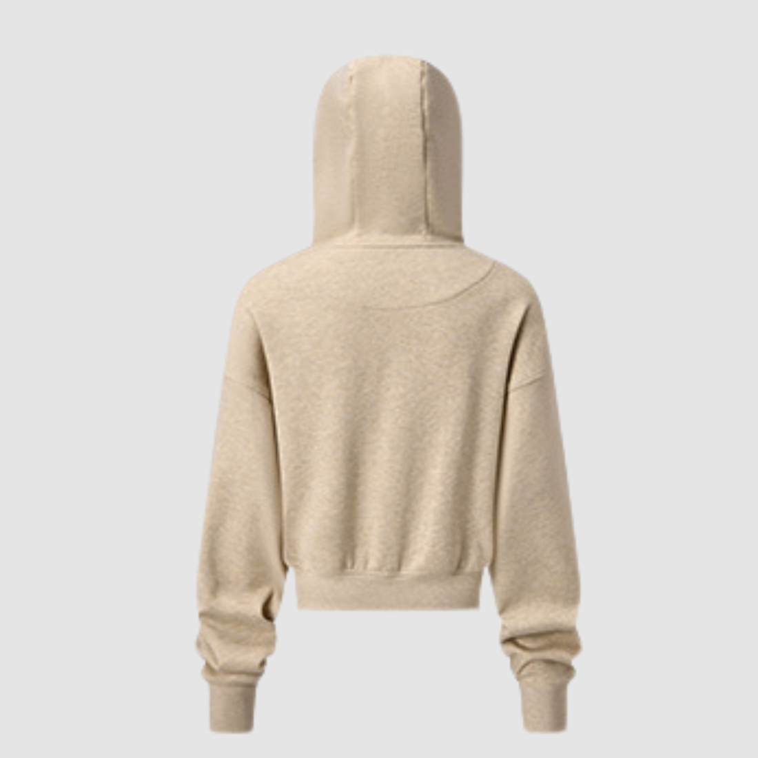 Wholesale Women’s Relaxed Zip-Up Hooded Sweatshirt – Cotton Blend