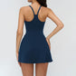 Women's anti-exposure sports tennis dress