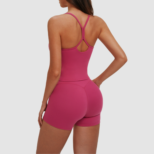 Wholesale yoga tank top with bra | Wonderxfans bulk activewear