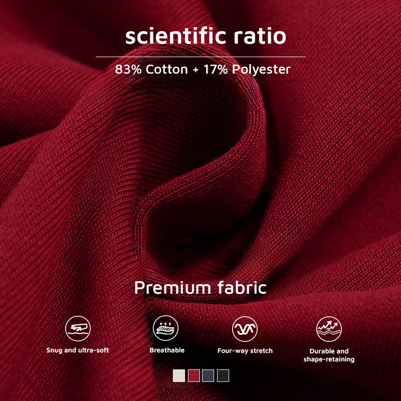 Color-blocked loose-fitting zip-up jacket