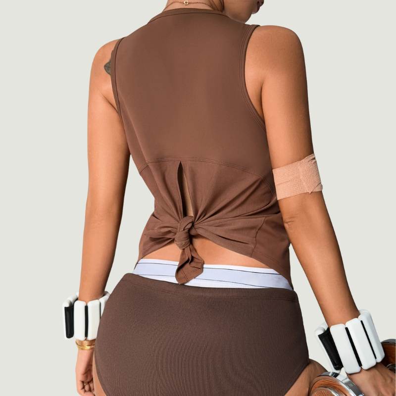 Wholesale breathable quick-drying sleeveless cover-ups