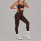 Wholesale Women's Sleeveless Crop Top Back Zip Yoga Bodysuit