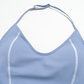 Wholesale Women's Halter V-Neck Color-Block Yoga Set – Slim-Fit Sports Bra & Shorts
