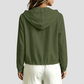 Wholesale Women's Fashion Casual Button Hooded Long Sleeve Shirt – European style fashion casual shirt