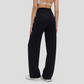 Wholesale Women's High-Waist Flowy Wide-Leg Pants – Drawstring Waist Relaxed Pilates Yoga Trousers