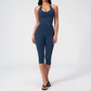 WholesaleWomen's Activewear Brushed Padded Tank & Fitted Capri-Pants Yoga Set