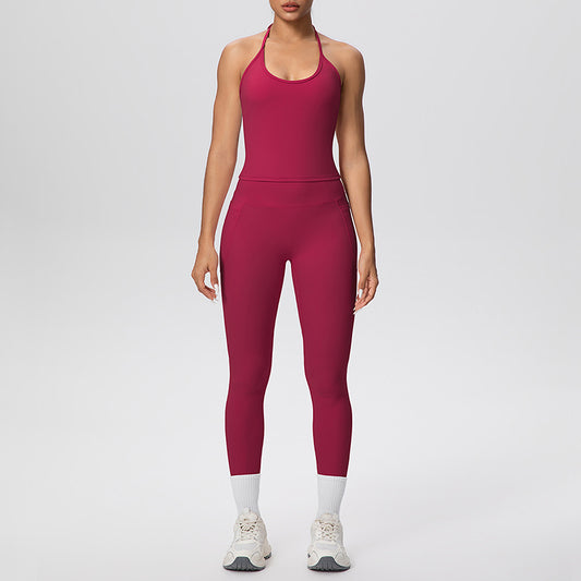 Wholesale backless tank top + pocket | Wonderxfans bulk activewear