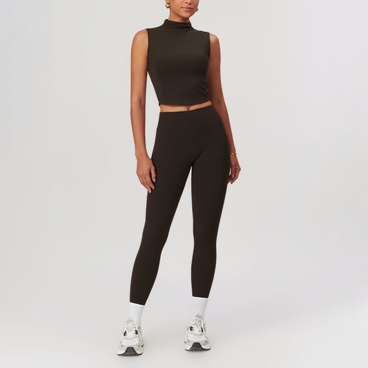 Wholesale High Collar Sports Tank Top | Wonderxfans bulk activewear