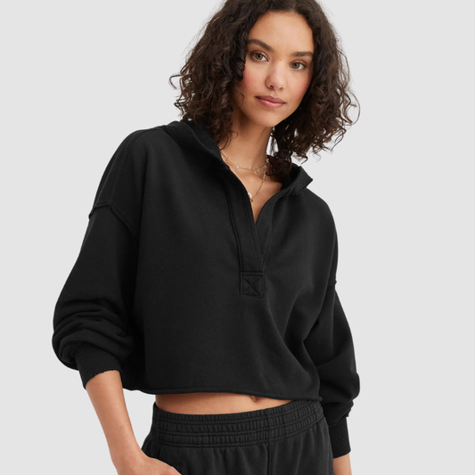 Wholesale loose-fitting hooded sweatshirts and V-neck | Wonderxfans bulk activewear