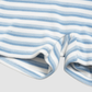 Wholesale Women's Stripe Yoga Set: Zip Stand-Collar Jacket & Shorts