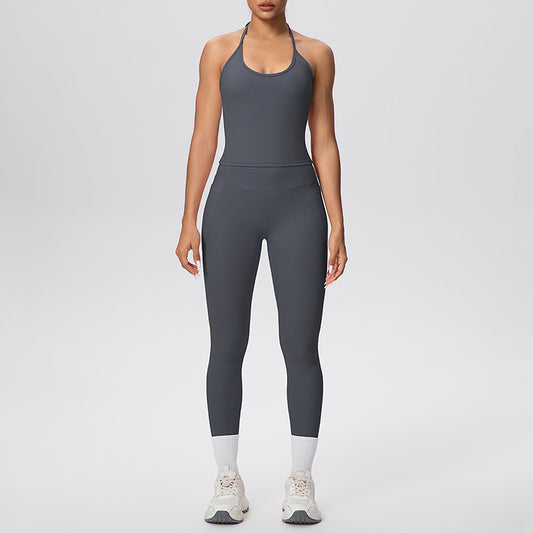 Wholesale backless tank top + pocket | Wonderxfans bulk activewear