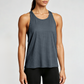 Women's Loose Yoga Tank Top Sexy Backless Athletic Cover-Up Vest