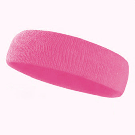 Wholesale Elastic sweat-absorbent terry sports headband | Wonderxfans bulk activewear
