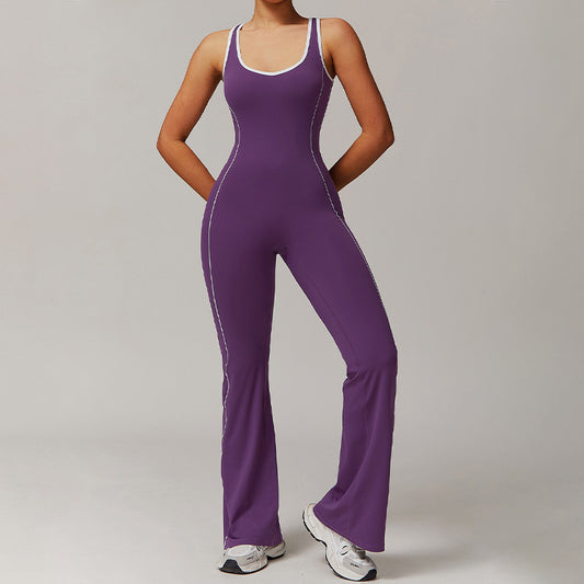 Wholesale Hollow back yoga suit hip-lifting | Wonderxfans bulk activewear