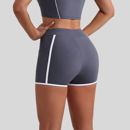 Wholesale Contrasting Yoga Fitness Shorts | Wonderxfans bulk activewear
