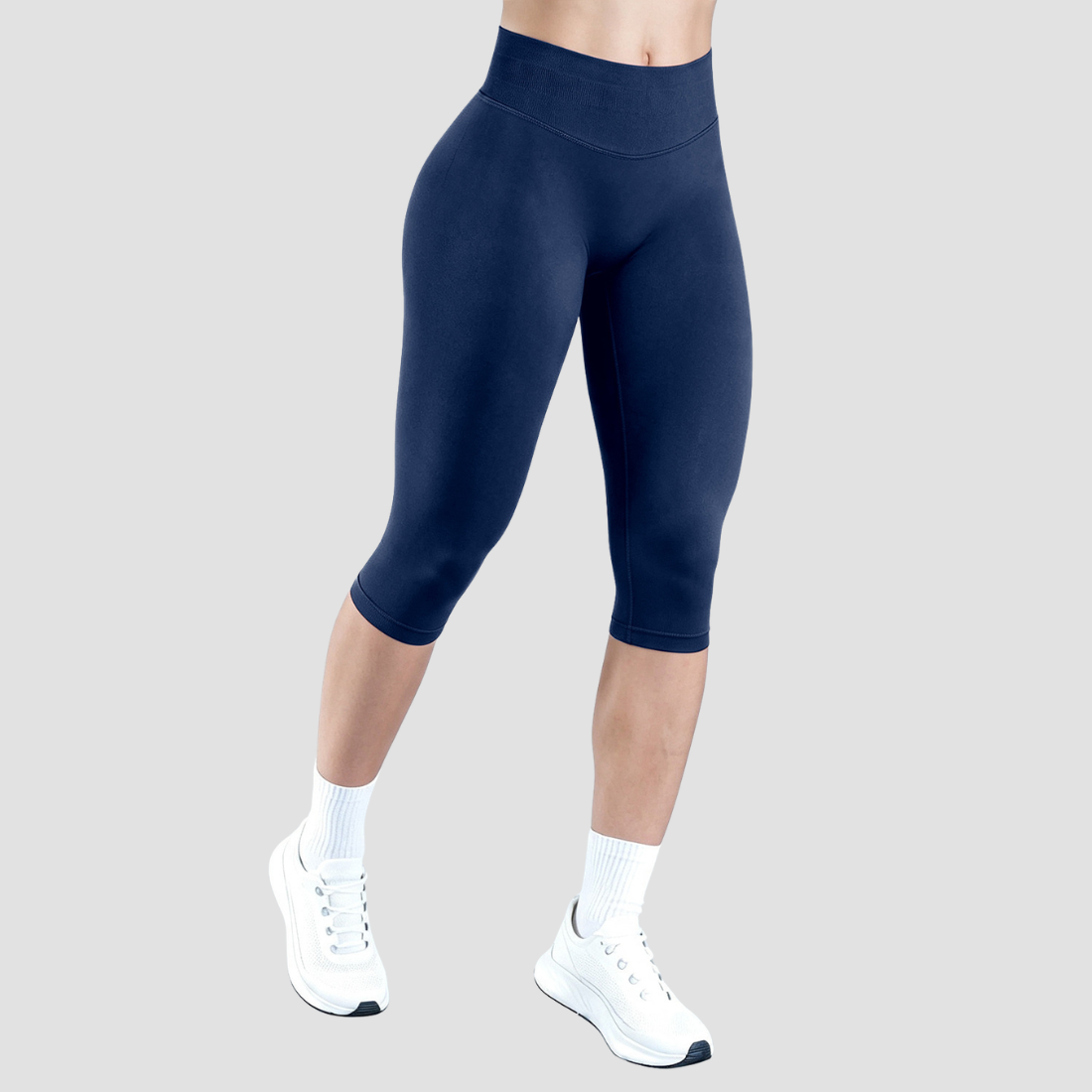 Wholesale Women's Seamless Capri Yoga Leggings – XS Women's Clothing