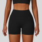 Seamless V-shaped back waist quick-drying shorts