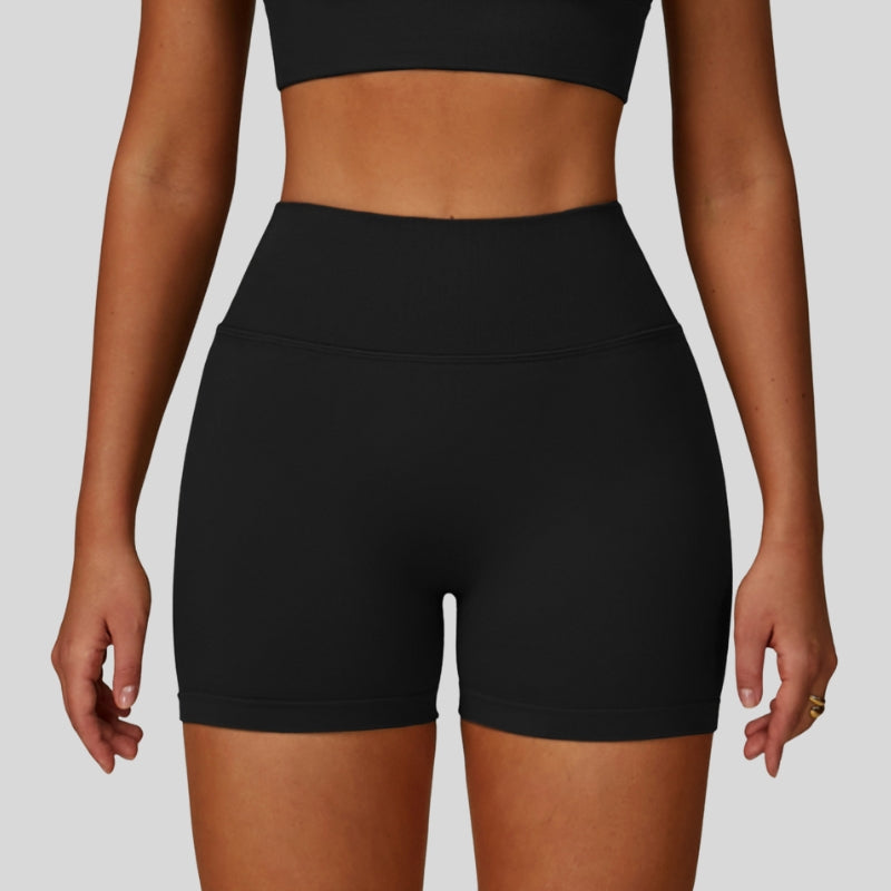 Seamless V-shaped back waist quick-drying shorts