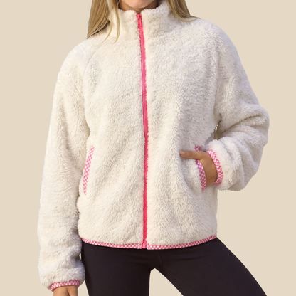 Wholesale Activewear Thick Stand-Collar Zip Pocket Outdoor Jacket