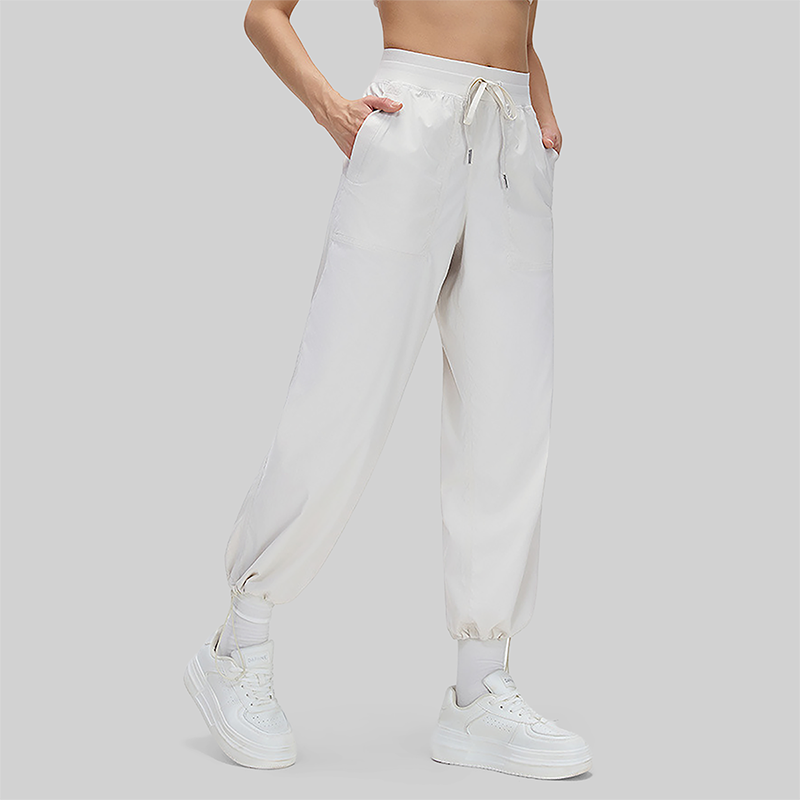 Wholesale quick drying loose fit sports pants