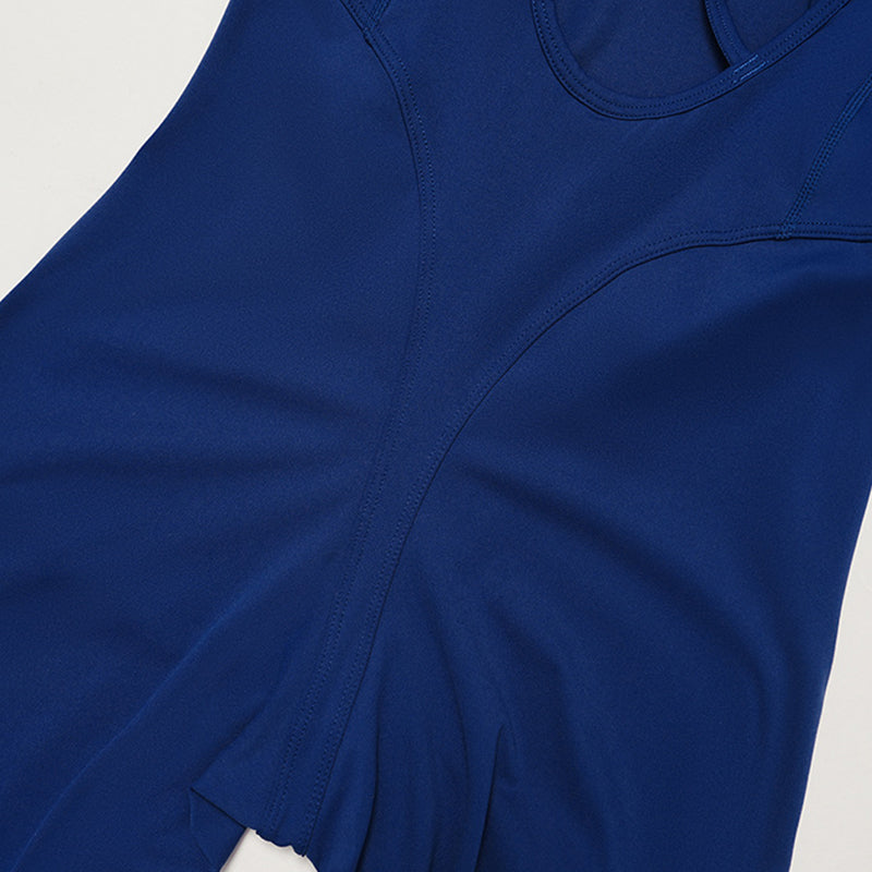 Cross-back ONE-PIECE HIP LIFTING SPORTS AND FITNESS SET