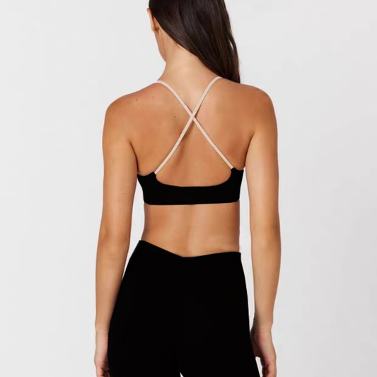 Wholesale Women's Colorblock Yoga Set: Bra & Leggings – High Waist Tummy Control