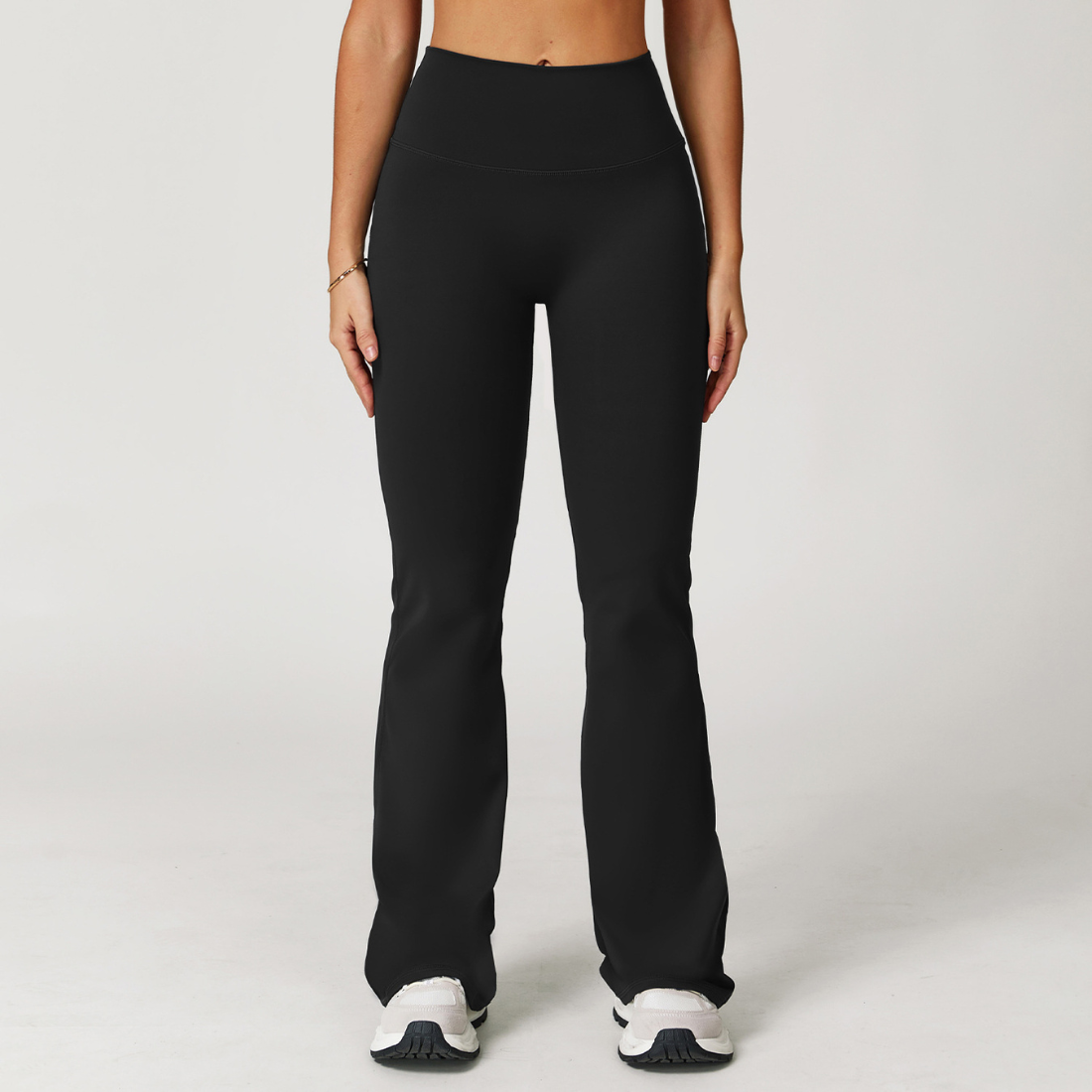 Wholesale Women's High-Waist Slim Wide-Leg Athletic Pants