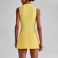 Wholesale Naked-Feel Yoga Set – Sleeveless Crop Top & High-Waist Shorts 2-Piece Activewear