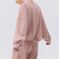 Wholesale Women's Half-Zip Pullover Sports Sweatshirt – Relaxed Fit Outdoor Running Jacket