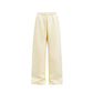High waist wide-leg trousers