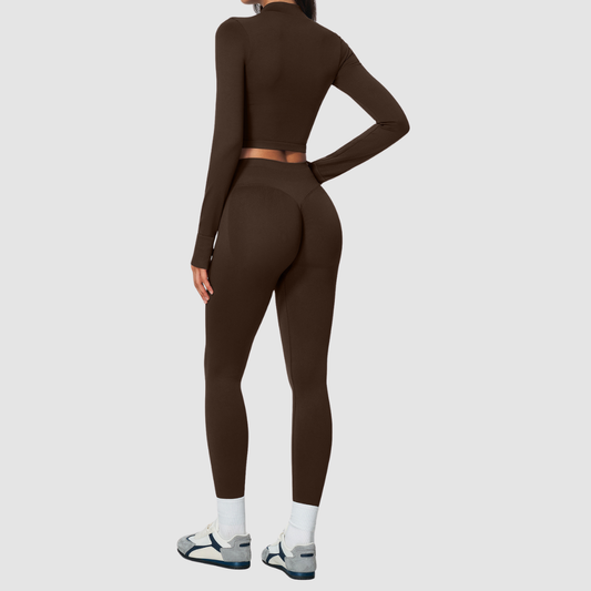 Wholesale Women's Bra, Leggings & Cardigan Yoga 3-Piece Set