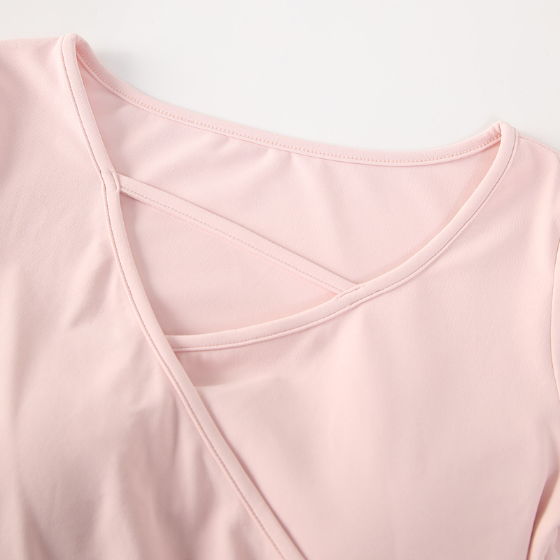 Wholesale Nude Feel Long Sleeve Yoga Top