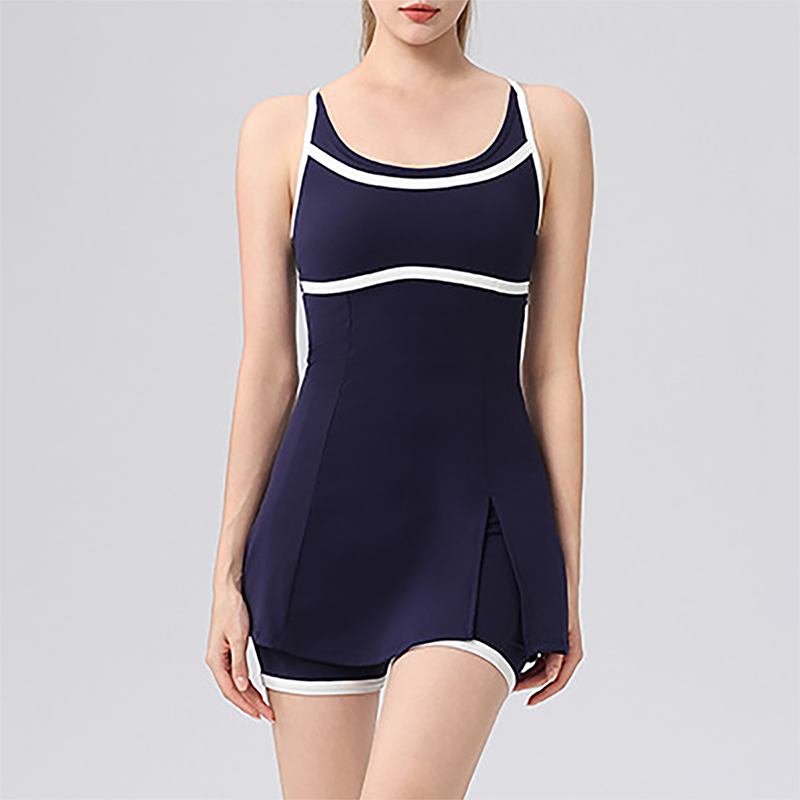 Wholesale contrasting sports casual dress