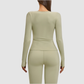 Yoga running sports long sleeve tops