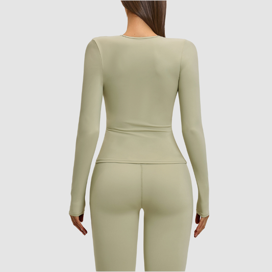 Wholesale Yoga running sports long sleeve | Wonderxfans bulk activewear