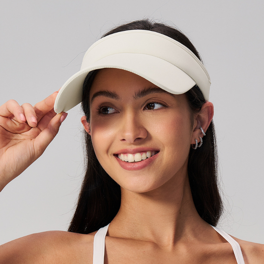 Wholesale Women's Sun Visor Cap – UPF Protection Adjustable Sports Running Tennis Hat