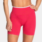 Wholesale Women's Seamless Leopard Print High-Waist Yoga Shorts