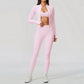 Wholesale Women's Three-Piece Activewear Set – Bra, Jogger Pants & Jacket
