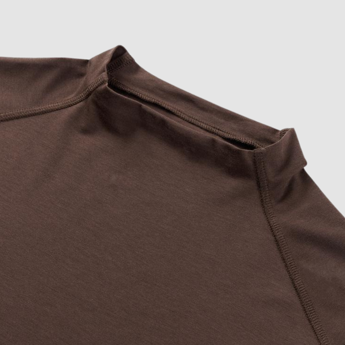 Wholesale Women’s Breathable Modal High-Neck Long-Sleeve Active T-Shirt