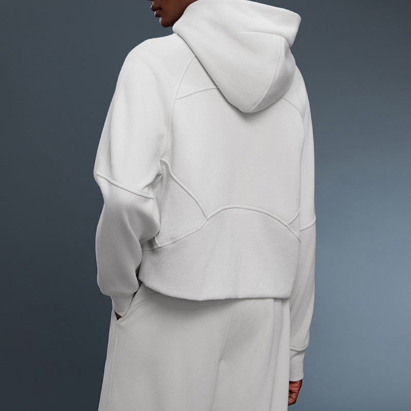 Fleece-Lined Hooded Sweatshirt