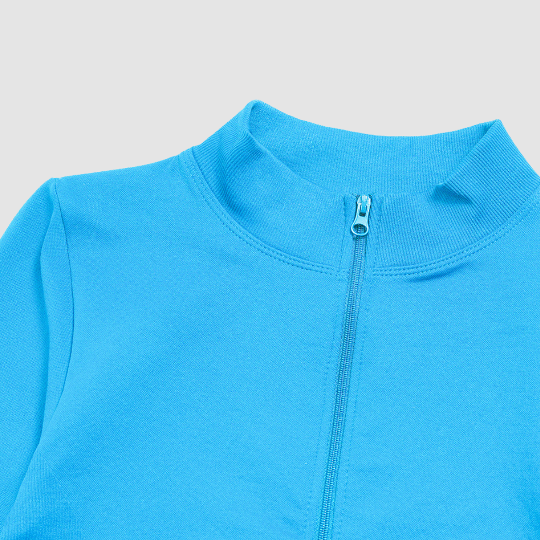 Wholesale Women's Stand-Collar Jacket & Yoga Shorts Set